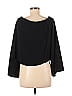 Do & Be 100% Polyester Black 3/4 Sleeve Top Size M - photo 2