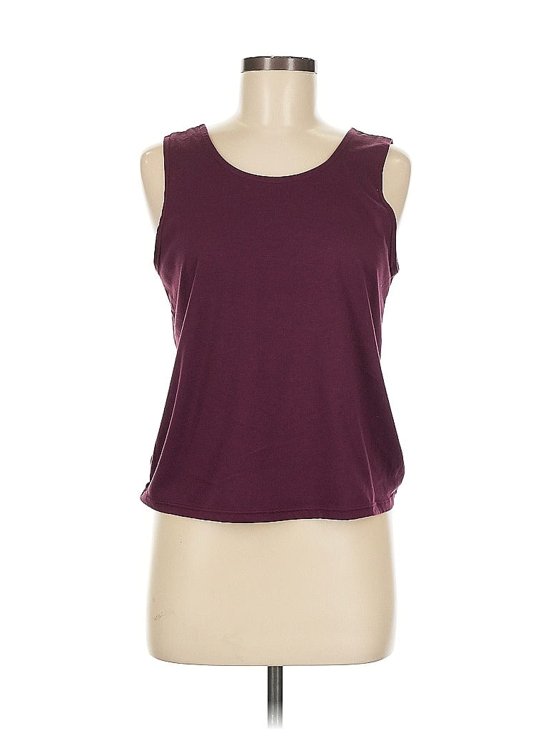 Onzie Burgundy Sleeveless Top Size M - photo 1