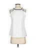 Lucky in Love White Sleeveless T-Shirt Size 1 - photo 1