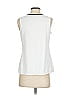 Lucky in Love White Sleeveless T-Shirt Size 1 - photo 2