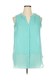 Rose + Olive Sleeveless Blouse