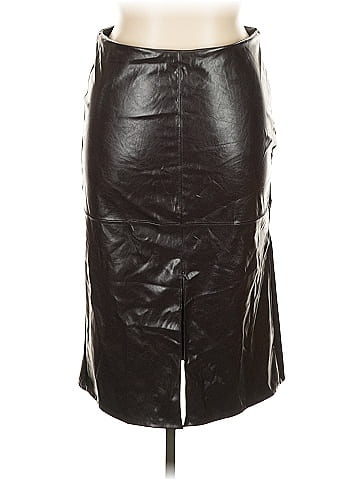 A New Day Faux Leather Skirt (view 1)