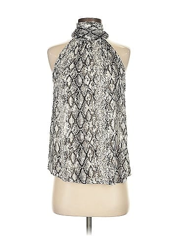 Aqua Sleeveless Blouse (view 1)