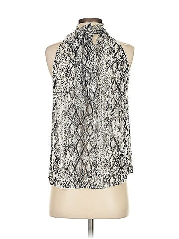 Aqua Sleeveless Blouse (view 2)