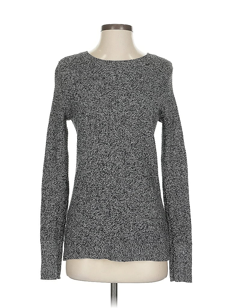 Pre-owned Ann Taylor Loft Pullover Sweater In Gray