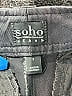 Soho JEANS NEW YORK & COMPANY Solid Gray Shorts Size 2 - photo 3