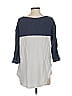 We the Free Gray 3/4 Sleeve T-Shirt Size S - photo 2