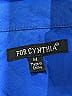For Cynthia 100% Nylon Blue Raincoat Size M - photo 3