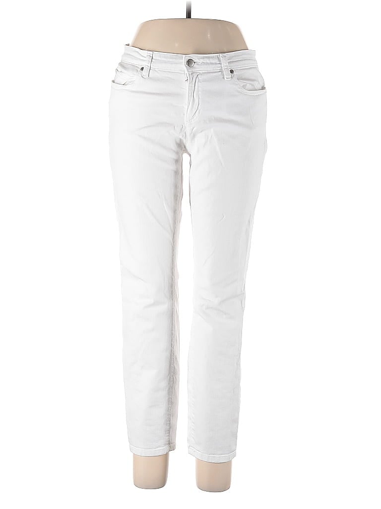 Pre-owned Eileen Fisher Jeans In White