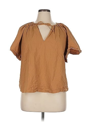 A New Day Short Sleeve Blouse (view 1)