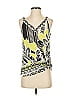 Hale Bob 100% Polyester Yellow Sleeveless Blouse Size S - photo 1