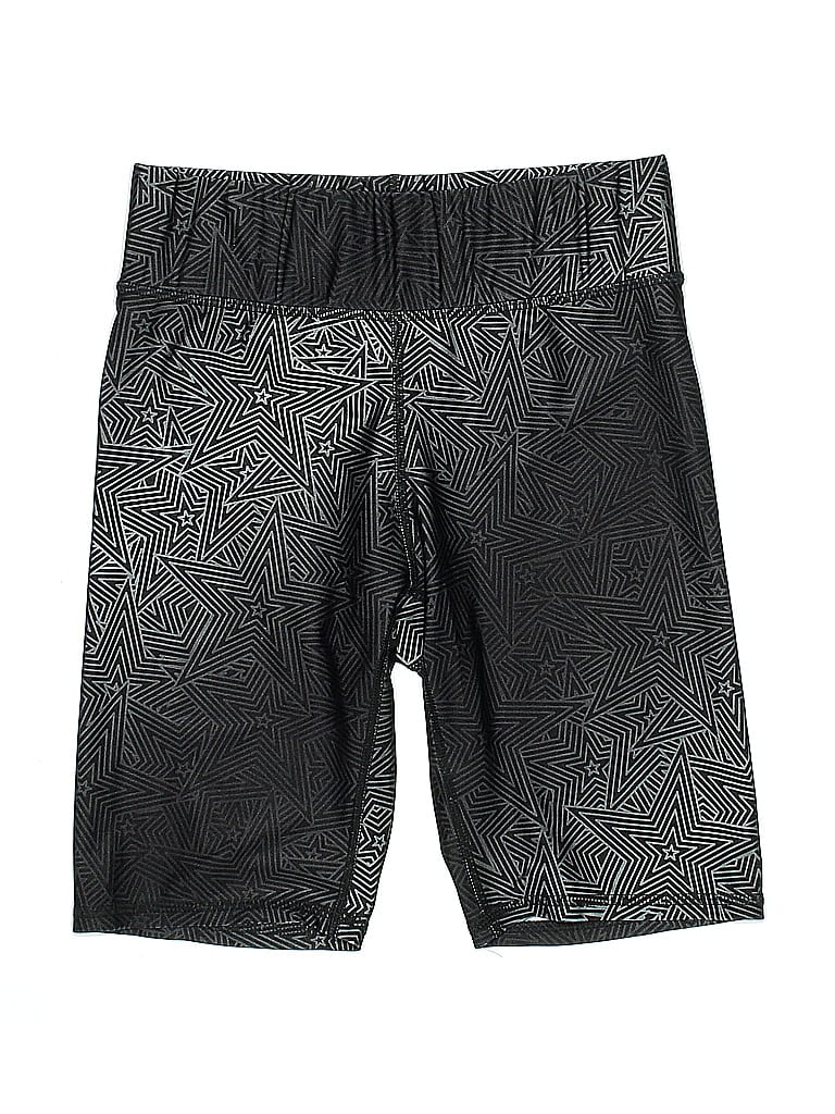 Terez Metallic Silver Athletic Shorts Size M - photo 1