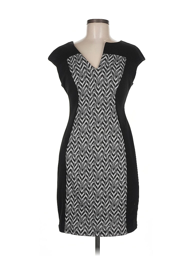 Pre-owned Connected Apparel Casual Dress In Gray