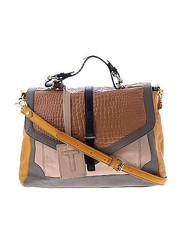Tory Burch Leather Satchel (view 1)