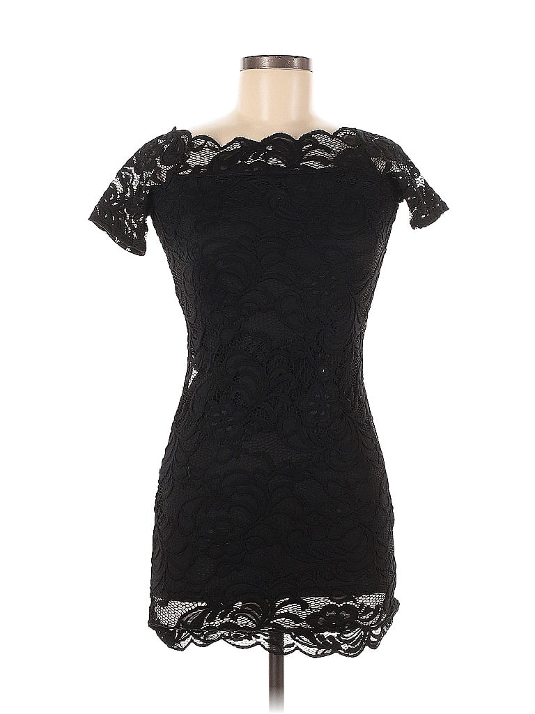 Pre-owned Divided By H&m Cocktail Dress In Black