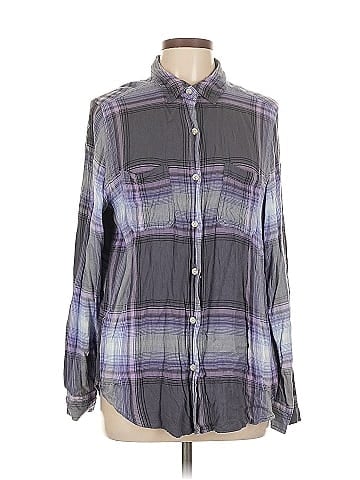 Mossimo Long Sleeve Button-Down Shirt (view 1)