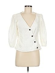 Los Angeles Atelier & Other Stories 3/4 Sleeve Silk Top