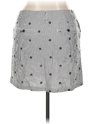 British Khaki Casual Skirt (view 2)