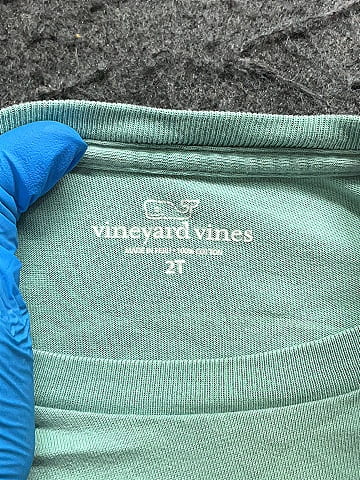 Vineyard Vines 100% Cotton Green Long Sleeve T-Shirt Size 2T
