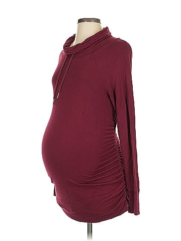 Isabel Maternity Long Sleeve Turtleneck (view 1)