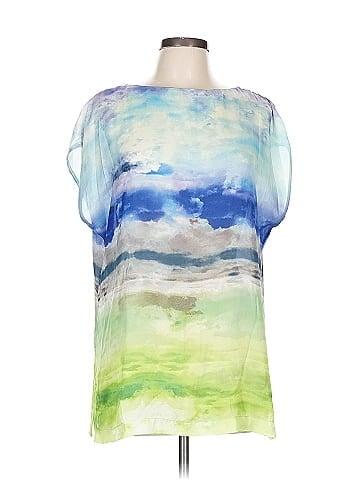 Liz Claiborne Short Sleeve Blouse (view 1)