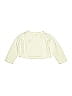Janie and Jack 100% Cotton Yellow Ivory Cardigan Size 12-18 mo - photo 2