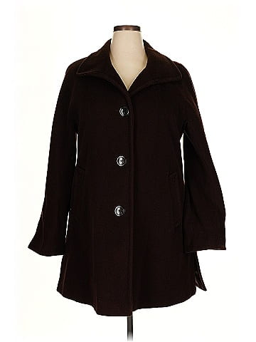 Ellen Tracy Wool Coat (view 1)