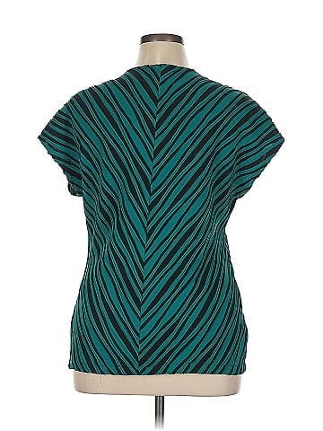 Dana Buchman Short Sleeve Blouse (view 2)