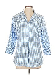 L.L.Bean 3/4 Sleeve Button Down Shirt