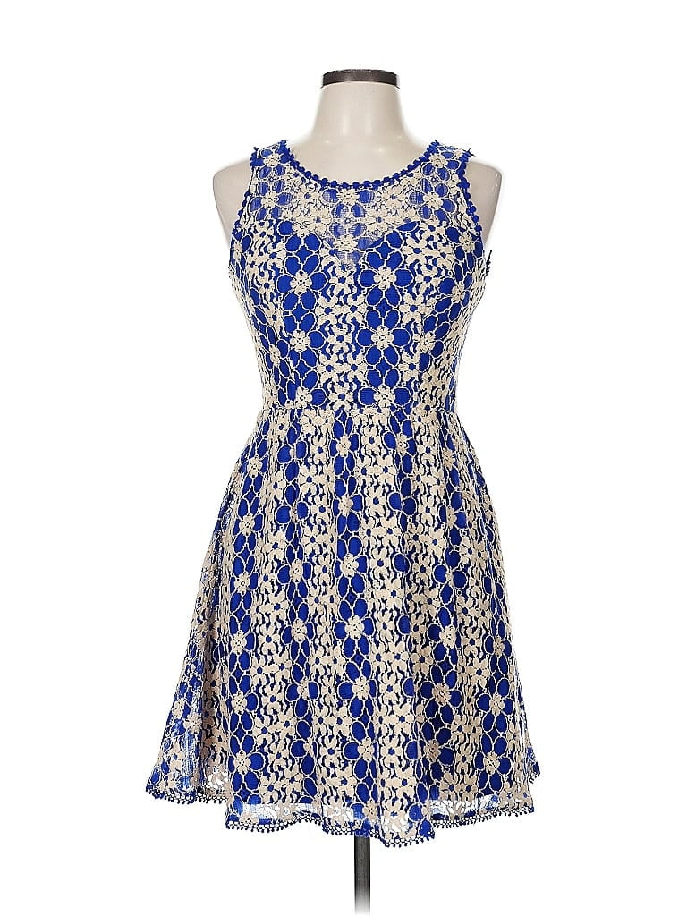 SOIEBLU Pre-owned Cocktail Dress In Blue