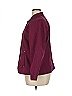 Cj Banks Solid Burgundy Jacket Size 1X - photo 5