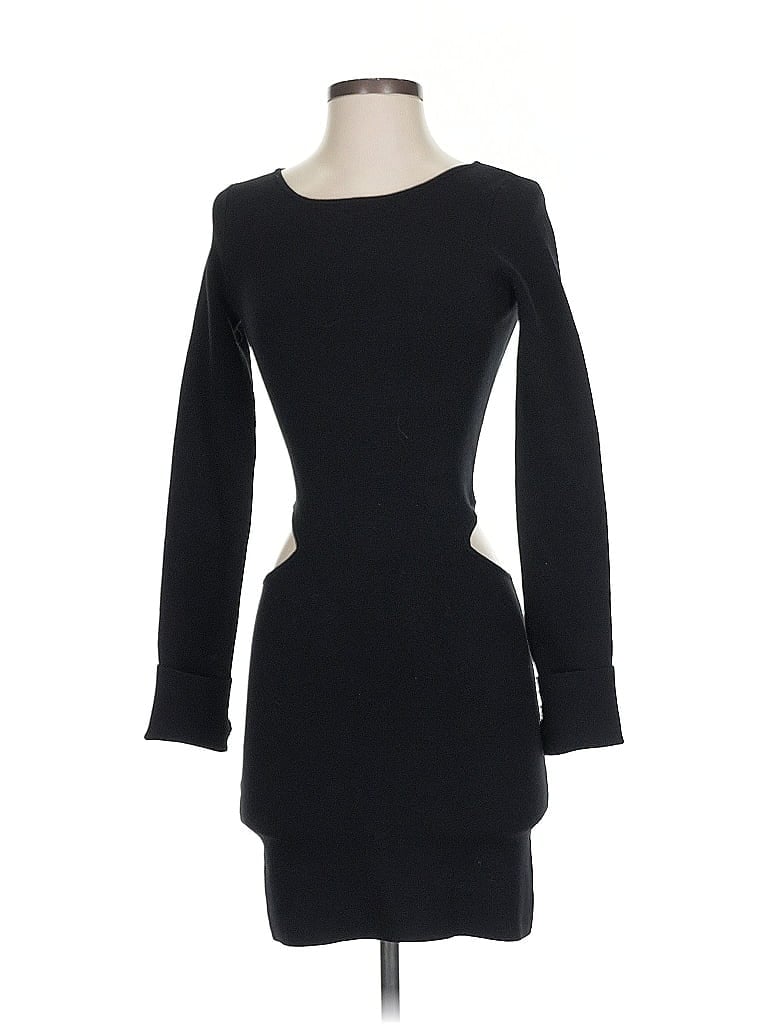 Pre-owned Bcbgmaxazria Cocktail Dress In Black