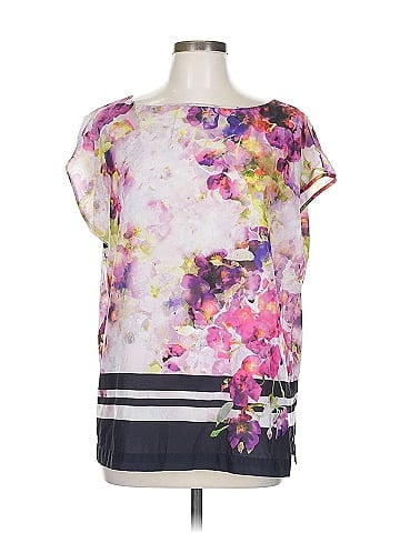 Liz Claiborne Short Sleeve Blouse (view 1)