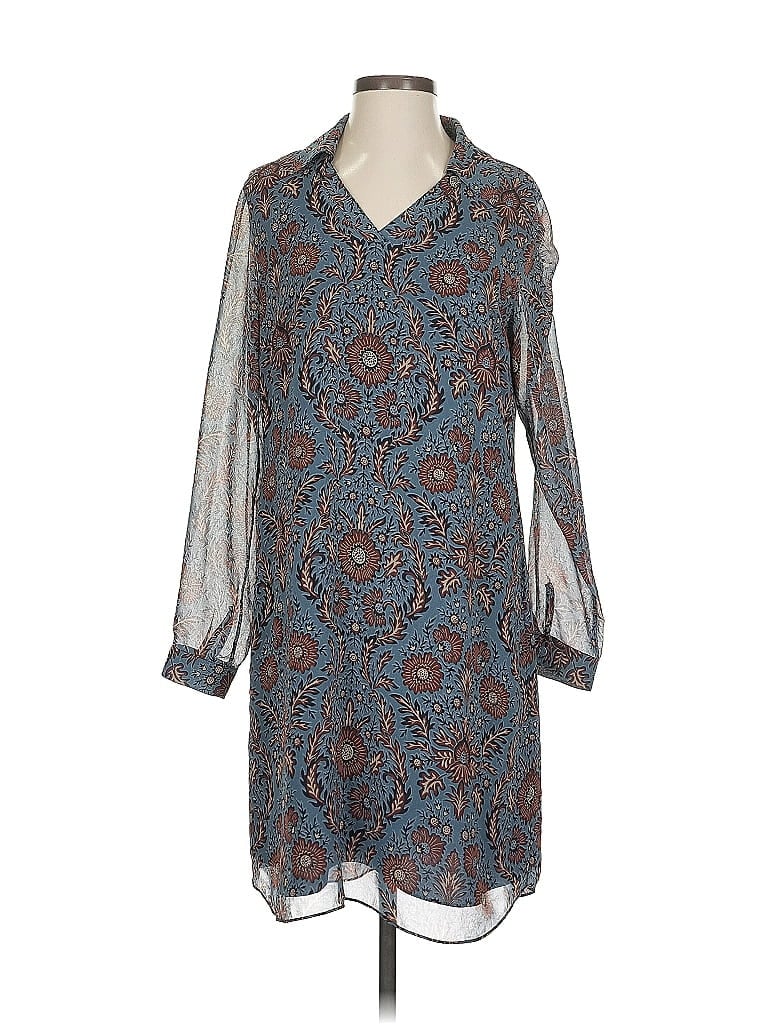 Pre-owned Cabi Casual Dress In Blue