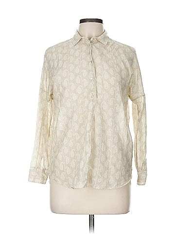 Massimo Dutti Long Sleeve Blouse (view 1)