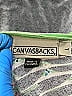 Canvas Backs 100% Cotton Green Vibrant Green Artistic Embroidered Blouse Size L - photo 7