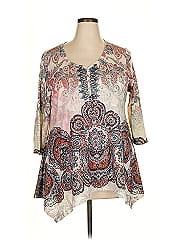 One World 3/4 Sleeve Blouse