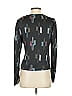 Xirena 100% Silk Black Long Sleeve Silk Top Size S - photo 2
