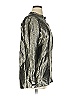 Les Copains Metallic Silver Long Sleeve Blouse Size EU 46 / US 16 - photo 3