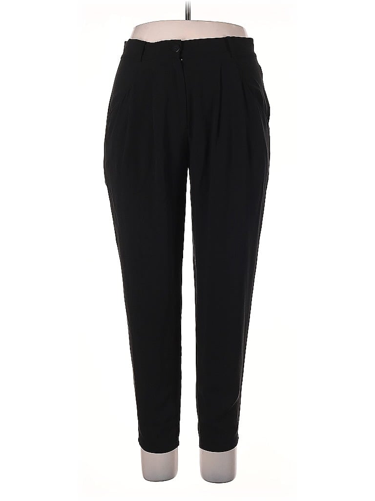 Pre-owned Eileen Fisher Casual Pants In Black