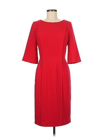 Pink Tartan Casual Dress (view 1)