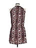 Veronica M. Paisley Burgundy Cocktail Dress Size M - photo 2