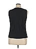 White Stag 100% Cotton Black Sleeveless T-Shirt Size 16 - photo 2