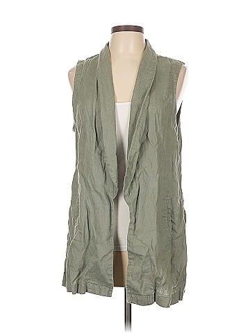 Kenar Sleeveless Button-Down Shirt (view 1)