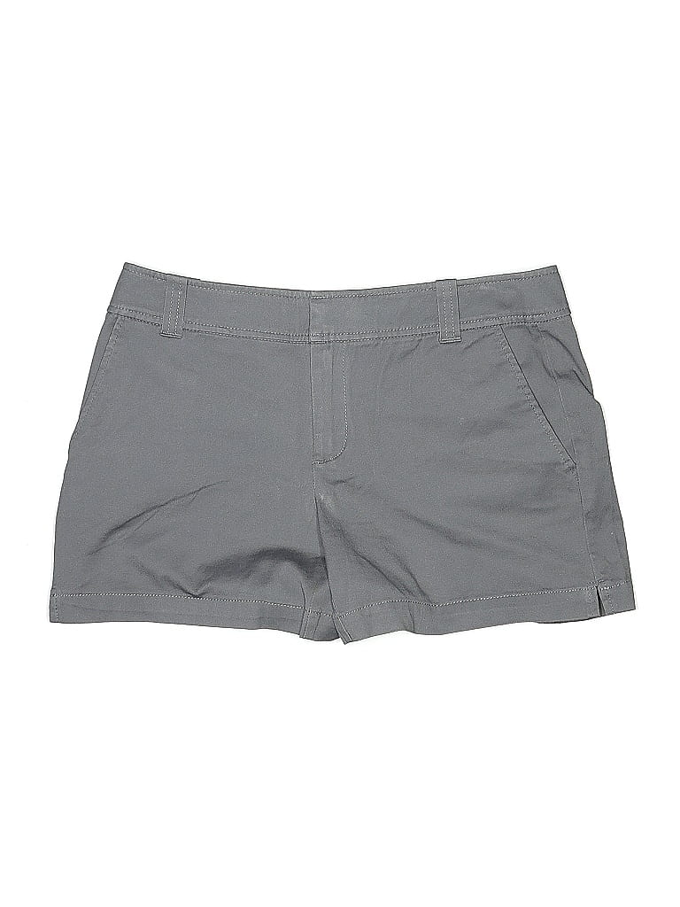 Soho JEANS NEW YORK & COMPANY Solid Gray Shorts Size 2 - photo 1