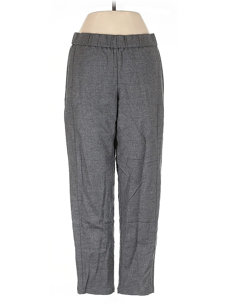Pre-owned Theory Casual Pants In Gray