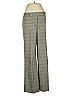 Ann Taylor Factory 100% Polyester Houndstooth Green Dress Pants Size 8 - photo 1
