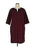 Catherines Burgundy Casual Dress Size 0X - photo 1