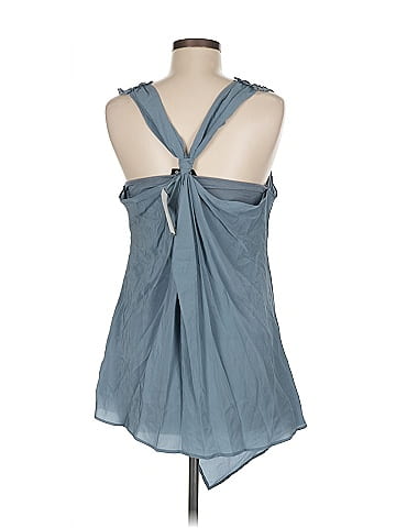 Bebe Sleeveless Silk Top (view 2)