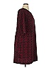 Catherines Burgundy Casual Dress Size 0X - photo 4